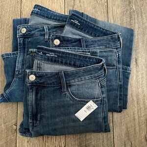 3 pair Old Navy Women's Mid Rise Wow bootcut Jeans 6S